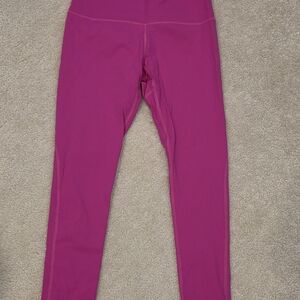 ZYIA Magenta High-Waist Leggings